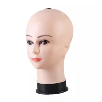 Лысая женская модель головы манекена для изготовления парика, легкий многоцелевой профессиональный