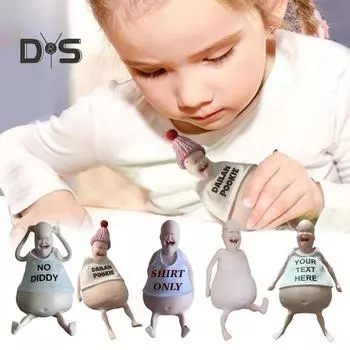 Лысый детский сжимающий мячик для снятия стресса, уродливый детский щипок, сенсорная игрушка для детей, подростков, взрослых, мягкий антистрессовый мячик, успокаивающая игрушка-непоседа E