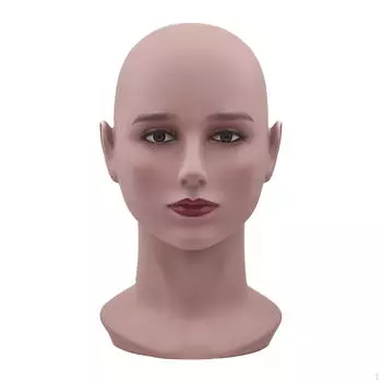 Лысый манекен голова учебный гладкая поверхность легкий устойчивый парик дисплей держатель шиньоны