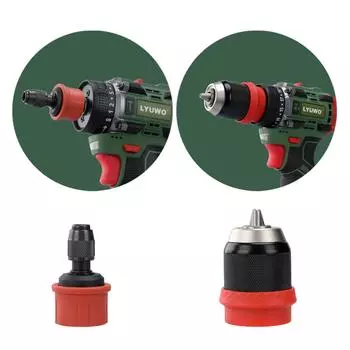 LYUWO Бесщеточный драйвер Многофункциональная литиевая электрическая дрель с высоким крутящим моментом Зарядная ручная дрель Отвертка Инструмент Двойного назначения Зажим