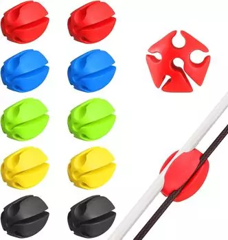 Lyyxjsltd 10 шт. держатель для удочки 5 отверстий рыболовные снасти силиконовый телескопический удилище держатель для удочки в форме яйца случайный цвет для рыбалки на открытом воздухе