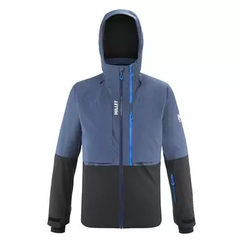 Лыжная куртка Snow Bassin Jacket MIV10198 Dark M [Millet] Мужская джинсовая/нуар (НОВЫЙ ЛОГОТИП)