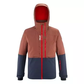 Лыжная куртка Snow Bassin Jacket MIV10198 S [Millet] мужская, цвет корица/сапфир (НОВЫЙ ЛОГОТИП)