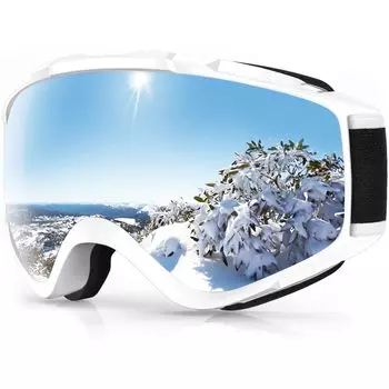 Лыжные очки OTG Over Glasses Goggles [Findway] - Снег/Сноуборд
