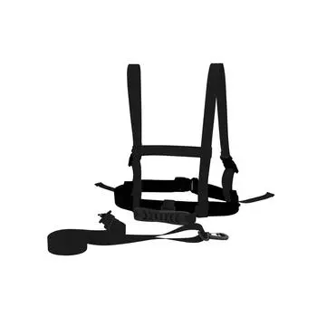 Лыжные тренировочные нагрудные ремни для детей S Безопасность и контроль Детские лыжные плечевые ремни оранжевый