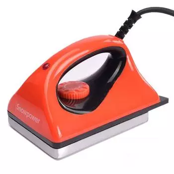 Лыжный утюг Fit 1000 Вт с противоударной теплоизоляцией оранжевый