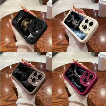 LZ13 Death Prayer Grim Reaper Skull силиконовый чехол для телефона Samsung A15 A35 S24 S23 Ultra S22 S21 S20 FE A05 A54 A55 A53 A14 M15 противоударный задний чехол Samsung A03