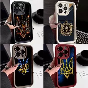 LZ26 национальный герб флаг искусство силиконовый чехол для телефона для Infinix Smart 9 Hot 40i Tecno Camon 20 Moto G22 G30 OnePlus Google Pixel 9 противоударный чехол Infinix Hot 30