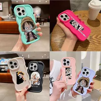 LZ28 One Piece Luffy Gear 5 силиконовые чехлы для телефонов Samsung A15 A16 S23 FE S24 Ultra A34 A54 A14 A55 Motorola G32 E14 OnePlus мягкий чехол Samsung A04(M13 5G)