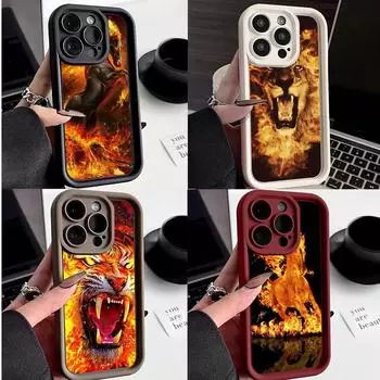LZ2 Bath fire rebirth тигр и лошадь силиконовый чехол для телефона Infinix Smart 9 Hot 40i Tecno Camon 20 Pro Moto G22 OnePlus Google противоударный задний чехол Infinix Hot 30