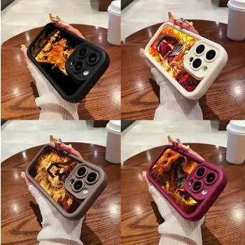 LZ2 Bath fire rebirth тигр и лошадь силиконовый чехол для телефона Samsung A15 A35 S24 S23 Ultra S22 S21 Plus A05 A54 A55 A53 A14 M15 противоударный задний чехол Samsung A03