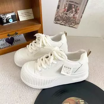 LZ6015 латексная стелька/бисквитные низкие белые туфли женские 2024 новые осенние туфли с увеличенным голенищем туфли бисквитные 35 розовый