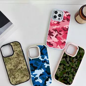 LZ6 камуфляжный мягкий чехол для телефона Samsung S24 Ultra S23 Plus S21 FE A16 A54 A52 A06 Infinix Hot 40 30i защитный противоударный чехол для объектива Samsung A02