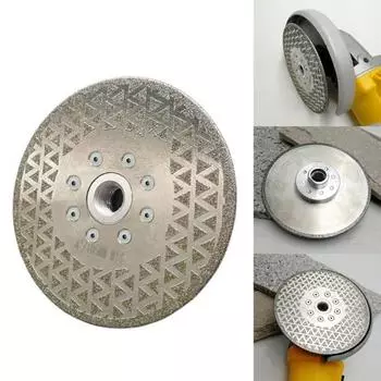 M10/M14 Круглый гальванический алмазный отрезной круг Пильные полотна Шлифовальный диск