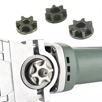 M10/M14/M16 Шестерня для бензопилы 100 115 125 150 180 Сменная угловая шлифовальная машина Шестерня пильная звездочка Цепное колесо для кронштейна бензопилы