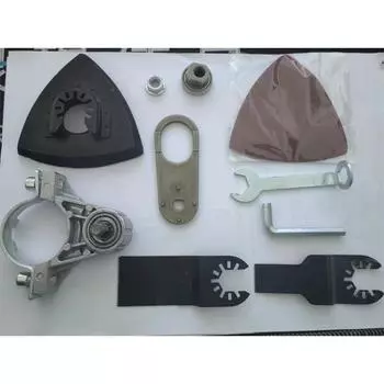 M10 Угловая шлифовальная машина Конверсионный универсальный адаптер головки для 100 мм 115 мм 125 мм угловая шлифовальная машина Полировальный полировальный осциллирующий инструмент