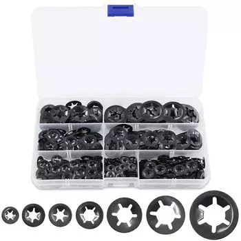 M12 Quick Speed Locking Washers Starlock Washers Star Gaskets Star Nut Fastener Star Tooth Fastener 280pcs