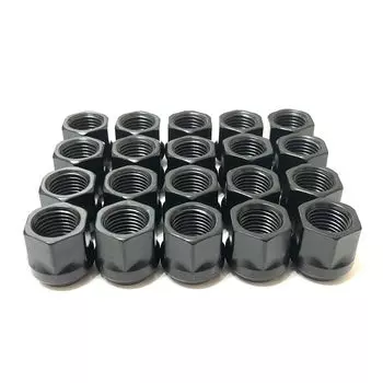 M14 19HEX гайки с проникающей головкой черного цвета 20 шт. Toyota Black Land Cruiser 100 200 Lexus LS460 LS600 LX570 LC500 Tundra Sequoia Совместимый продукт [Deepa