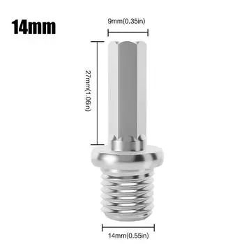M14 Фреза для пайки Эмери, Камень Пробивная Керамическая плитка, Мрамор Гранитное отверстие, для Угловой шлифмашины 14mm hexagonal shank