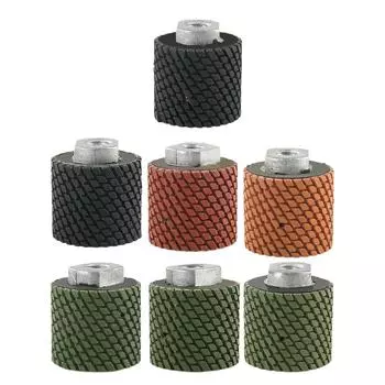 M14 Угловая шлифовальная машина Барабанный шлифовальный круг Сверхпрочный абразивный инструмент Цилиндрический полировальный круг Аксессуары для электроинструмента для мраморной скалы 50 Grits