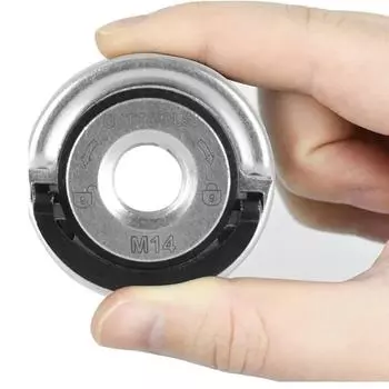 M14 угловая шлифовальная плита самоблокирующаяся шлифовальная плита резьбовая угловая шлифовальная плита угловая шлифовальная плита быстросъемный патрон с электроприводом