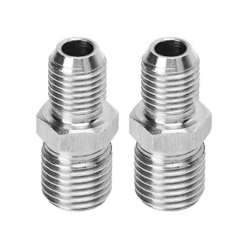 M14x1.5 Соединительный адаптер для топливной линии, фитинг 4AN, прямой адаптер для трубы из нержавеющей стали для большинства