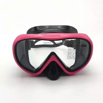 M1538 Маска для дайвинга для взрослых Очки для дайвинга Силиконовые очки Маска для подводного плавания для взрослых мужчин и женщин Adult Style чёрный