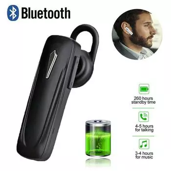 M163 Наушники Беспроводная гарнитура Мини-наушники Громкая связь Bluetooth-совместимый наушник 4,0 Стерео с микрофоном для телефона Huawei Xiaomi белый