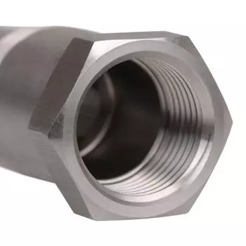 M18 * 1,5 Автомобильные датчики кислорода O2 Защитная вилка адаптера Светоотражатель двигателя из нержавеющей стали серебряный