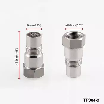 M18 x 1.6 Нержавеющая сталь o2 Датчик кислорода УДЛИНИТЕЛЬ Проставка Каталитический нейтрализатор