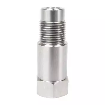M18X1.5 Автомобильный универсальный удлинитель датчика кислорода из нержавеющей стали, переходник-распорка, адаптер-удлинитель кислородной пробки