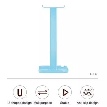 M1 Держатель для наушников Гарнитура Подставка для наушников Гарнитура Кронштейн Аксессуары белый