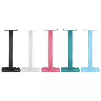 M1 Универсальный держатель для наушников Вешалка для наушников Настольная подставка для дисплея Полка чёрный