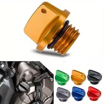 M20*2.5 Крышка заливной горловины масла для YZ 65 80 85 125 250 YZ250F YZ450F YZ125X YZ250X T-MAX XSR900 MT-09 FZ-09