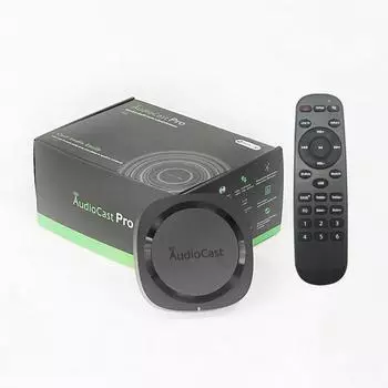 M20 Беспроводная многокомнатная стереосистема Music Box 2.4GHZ Wifi BT 5.0 аудиоколонка с пультом дистанционного управления US Plug чёрный