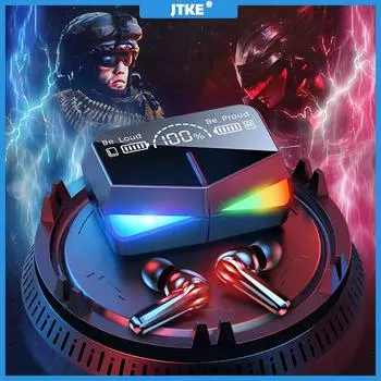 M28 Беспроводные наушники Bluetooth-наушники TWS Стерео с сенсорным управлением Шумоподавление Водонепроницаемые наушники-вкладыши Гарнитуры с микрофоном чёрный