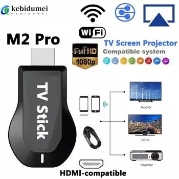 M2 TV Stick 4K 1080P Беспроводной Wi-Fi ТВ-приемник Dongle-приемник HDMI-совместимый проектор для Smart TV для DLNA IOS Andorid