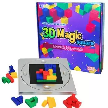 M2World 3D Magic Square настольная игра, разноцветная