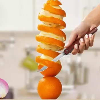 M390 Стальной кухонный нож Нож для обвалки Ножи из цельного дерева Фруктовые ножи Резак для обвалки 1