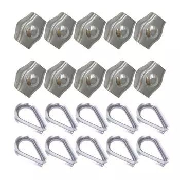 M3 17,5*13 мм 10 шт. Набор зажимов из 12 серебряных 10 зажимов M2