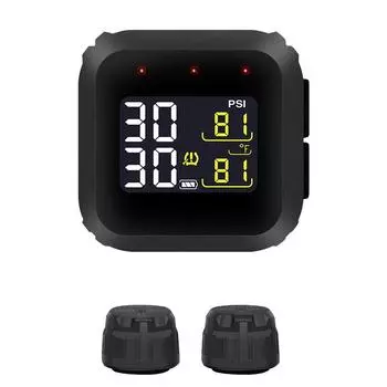 M3 Moto LCD Дисплей Мотоциклетная Система Контроля Давления в Шинах В Режиме Реального Времени TPMS Внешние Датчики Водонепроницаемый Беспроводной Navigation /Dvd Upgraded