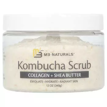 M3 Naturals, Скраб с комбучей 340 г (12 унций)