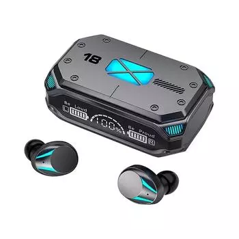 M41 Bluetooth наушники беспроводные наушники Smart Touch цифровой дисплей стерео наушники с цветной подсветкой магнитная присоска гарнитура чёрный