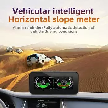 M50 GPS HUD дисплей наклона автомобиля проекционный дисплей спидометр инклинометр внедорожный 4X4 угол наклона компас для всех автомобилей