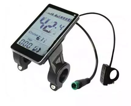 M5 Водонепроницаемый ЖК-дисплей для электросамоката Smart Instrument, 5 отверстий, 5 линий 24V/36V/48V/60V, Brushless electric vehicle