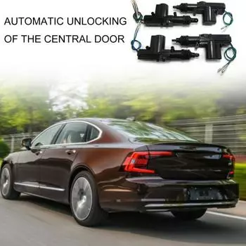 M603-8118 Универсальный комплект дверных замков Прочный износостойкий АБС-пластик чёрный