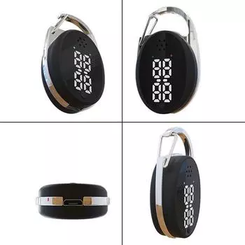 M60 Пряжка для отпугивания комаров Уличный ультразвуковой электронный отпугиватель комаров чёрный