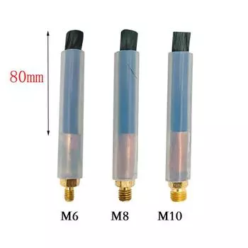 M6 M8 M10 Щетка для очистки углеродного волокна для сварки TIG WIG MIG Полировка очиститель сварных швов