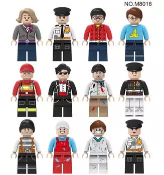 M8015 M8016 M8017 M8018 M1802 M1803 Профессиональная игрушка-конструктор 4.5Cm height
