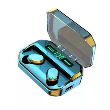 M8S Wireless Bluetooth-compatible 5.0 Smart Touch Noise Reduction Stereo In-ear Earphone чёрный